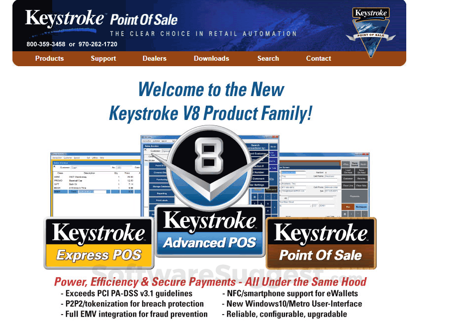 Keystroke POS Screenshot1
